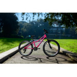 Detský bicykel 24" Kross Lea JR 1.0 ružovo-modro-fialový